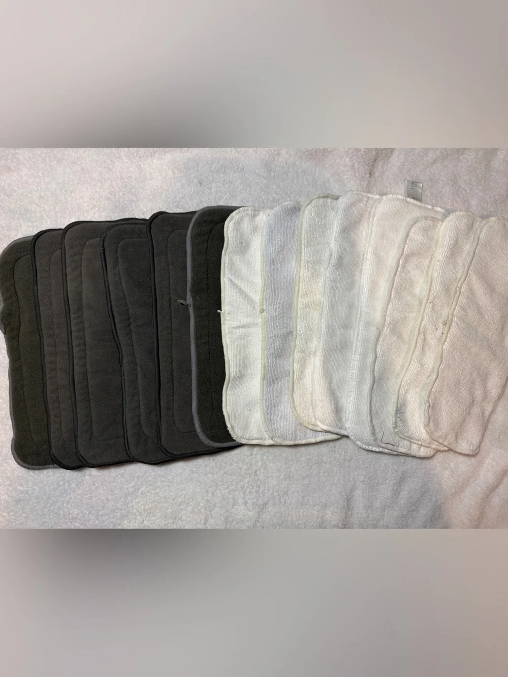 Assorted Colorful Reusable Cloth Diapers & Inserts